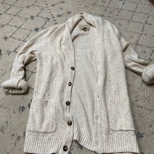 Men’s slouchy cardigan sweater
